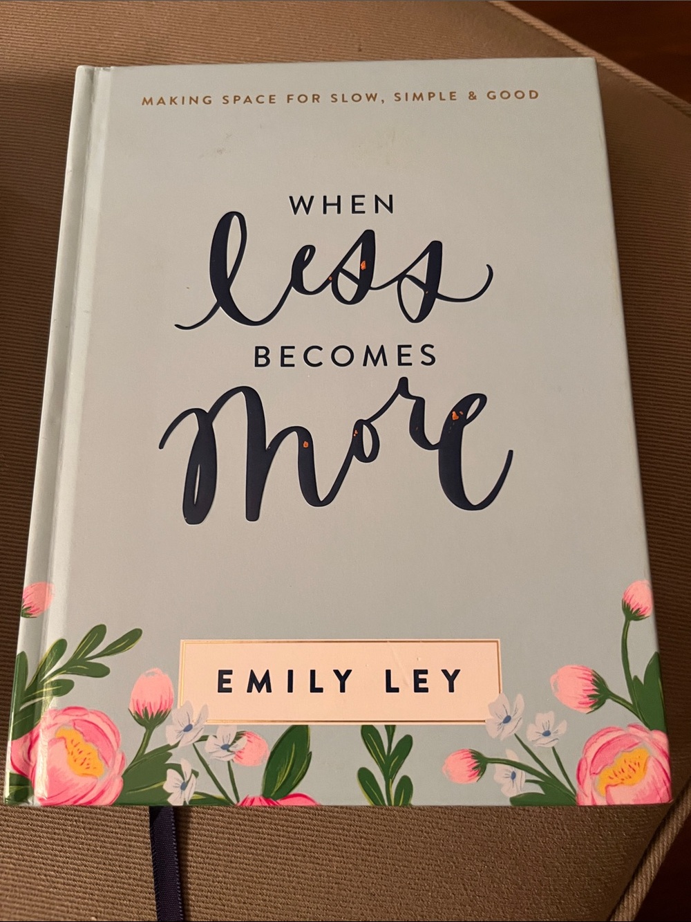 When less is more
